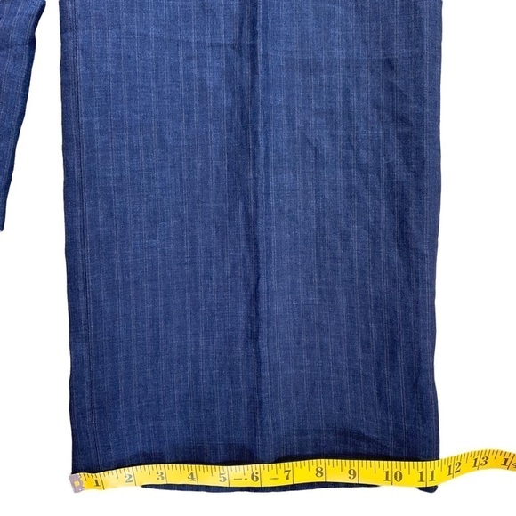 Lauren Ralph Lauren New With Tags The Andover Modern Wide Leg Pant 100% Linen - Picture 9 of 11